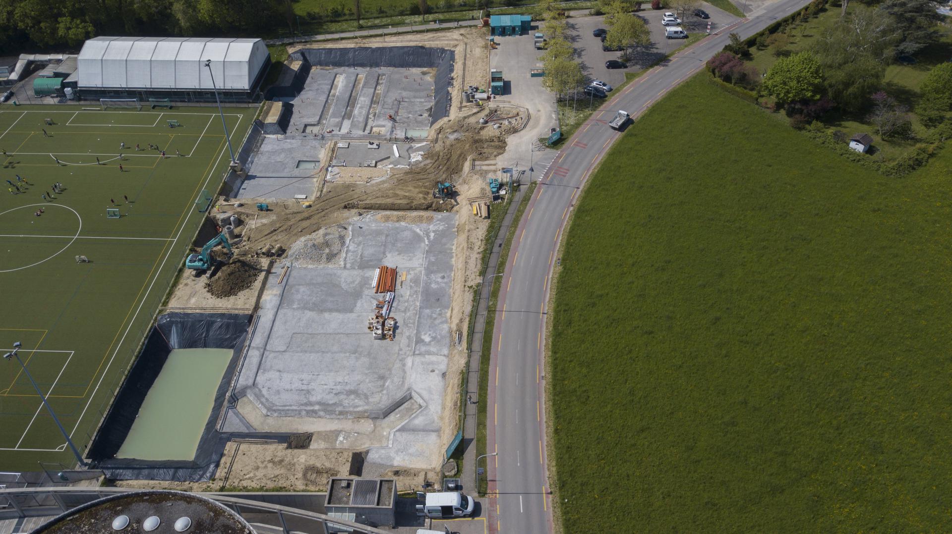 Vue générale du chantier (Photo Jean-Louis Philippin)